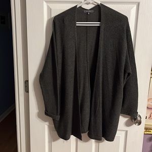 Waffle Knit Open Front Cardigan size M/L